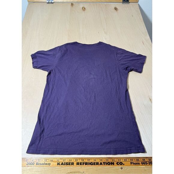 Patagonia 1973 Shirt Mens Medium‎ Purple Organic Cotton Mountain Range Slim Fit - Picture 5 of 7